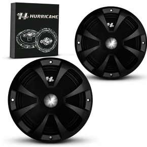 Par de Alto-Falante Coaxial Mid Bass 8