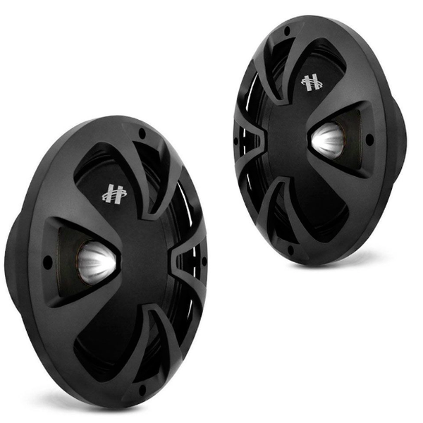N7　送信コイル　8cm　黒 Par de Alto-Falante Coaxial Mid Bass 8